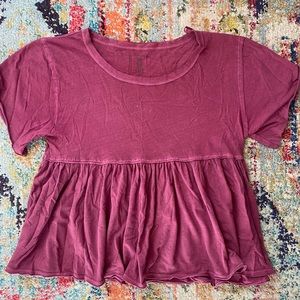 Free People short sleeve shirt